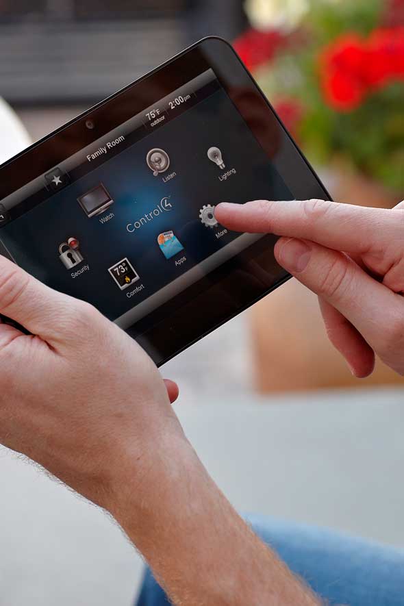 Smart Home automation control from your smartphone