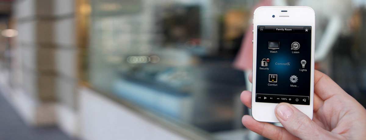 Control your audio video and smart home from your Smartphone